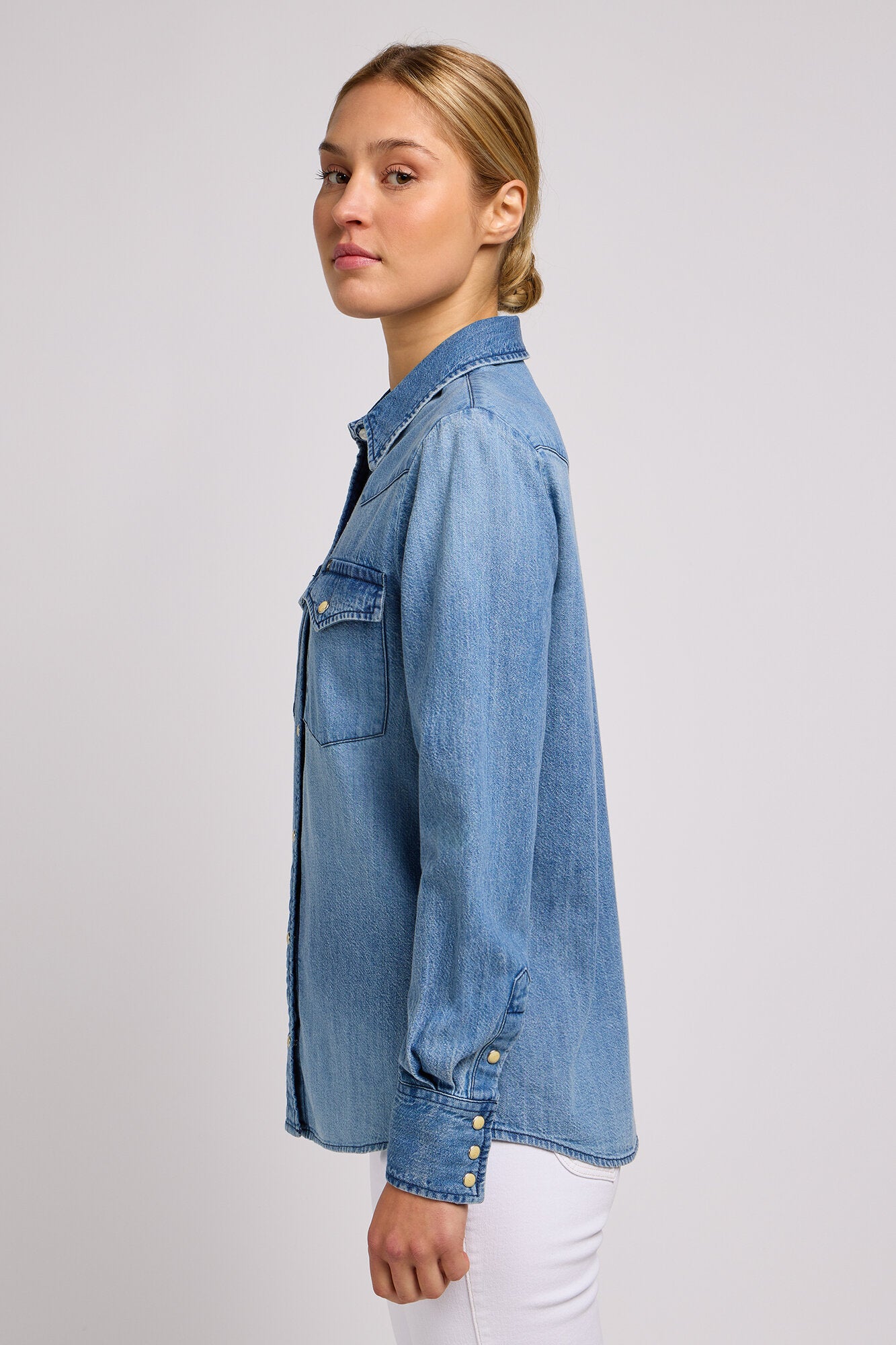 Regular Western denimskjorte - MT Range